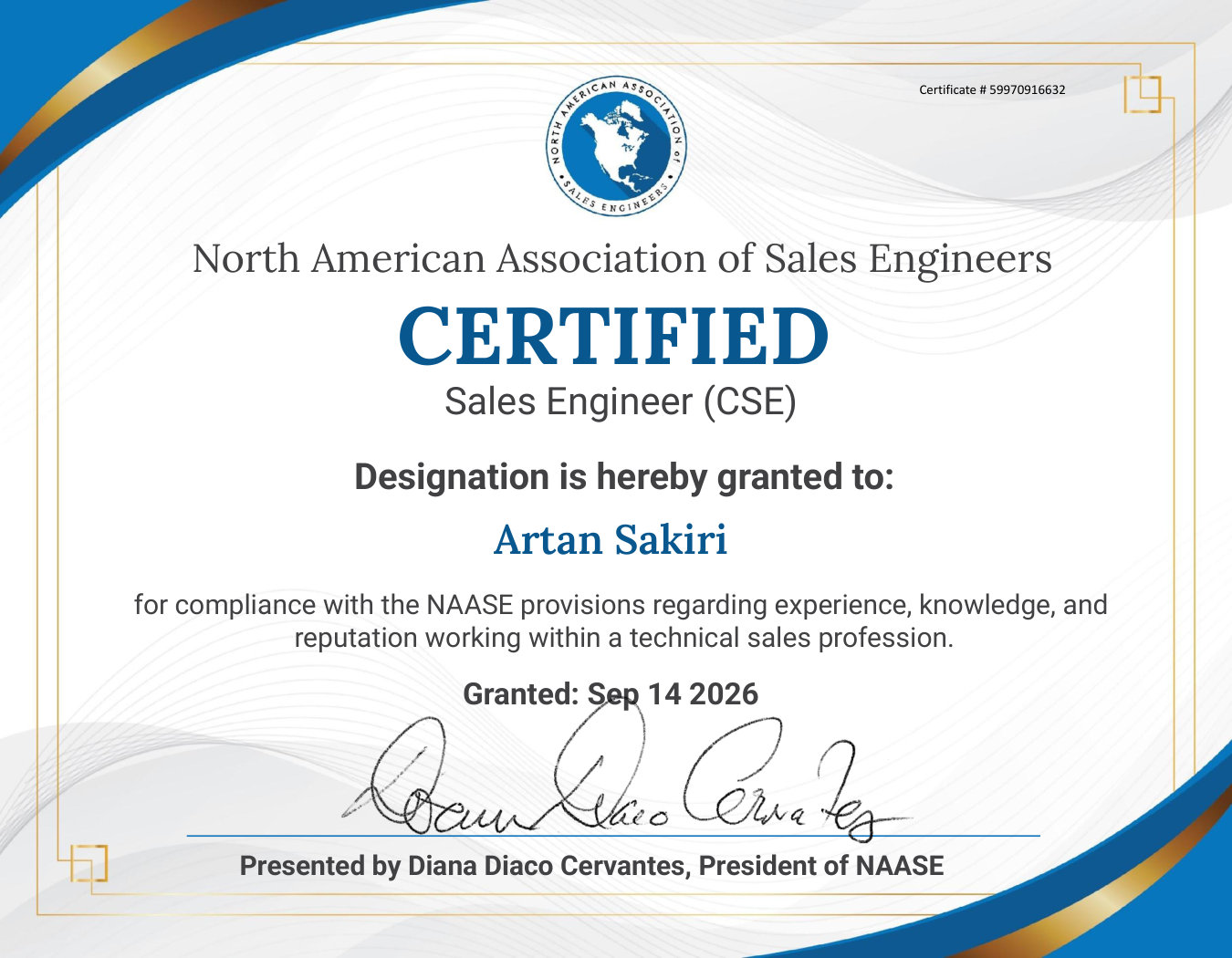 NAASE Certification
