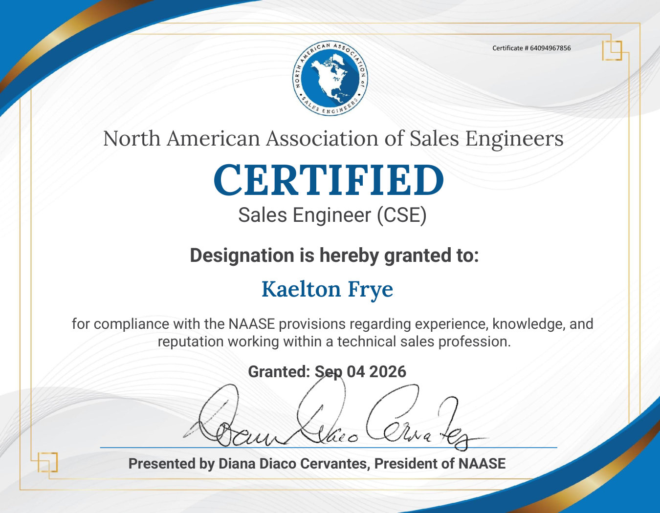 NAASE Certification