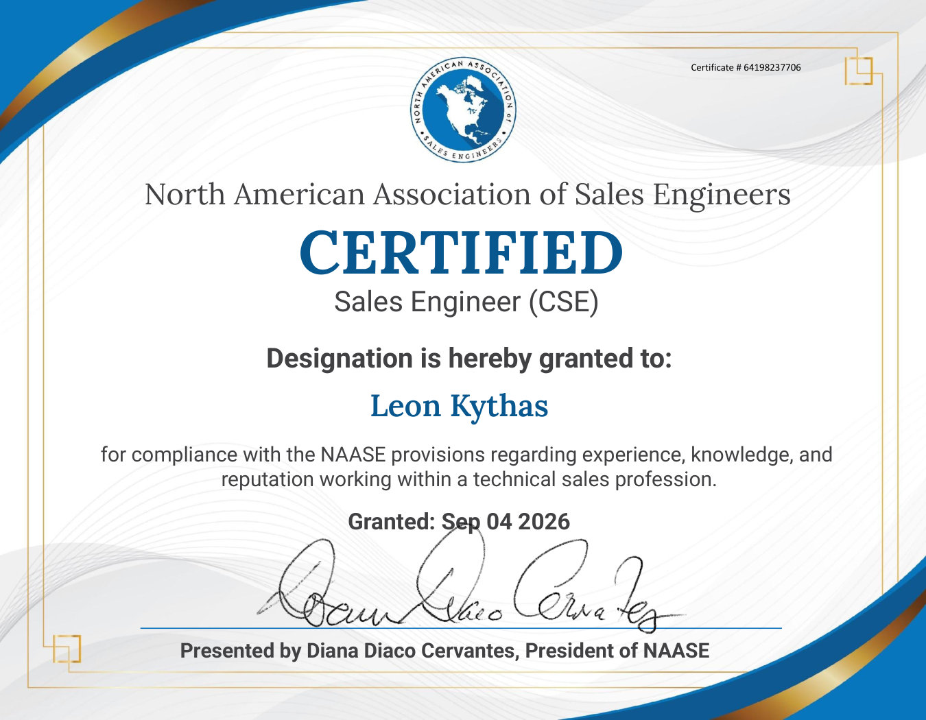 NAASE Certification